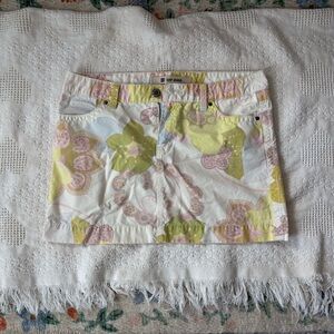 GAP Multicolor Floral Skirt